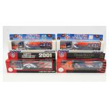 (X4) NIB Denver Broncos Die-Cast Truck & Trailer