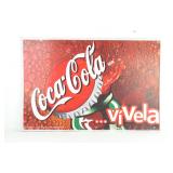 35' Metal Coca Cola Advertising Sign