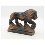 Vintage LION Sculpture Chalkware Carnival Prize