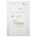 Hand Signed 1965 J. Edgar Hoover FBI Letter