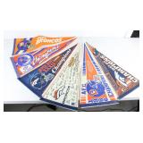 (6) Vintage Denver Broncos Championship Pendants