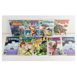 Lot of (9) Vintage 60 & 65 Cent Comic Books