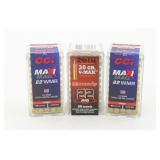 (150) RDS CCI & Hornady 22 WMR Ammo