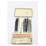 Vintage Pen & Pencil Lot w/ 14K GF CROSS