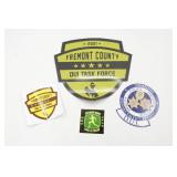 Fremont County Police Sticker Magnet Lot