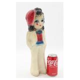 Vintage Large Carnival Chalkware Sailor Girl