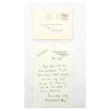 Handwritten Harold Macmillan Suzzex Letter