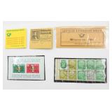 (5) Complete German Stamp Books