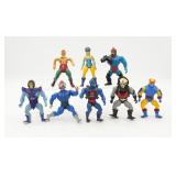 Lot (8) Vintage He-Man MOTU Action Figures