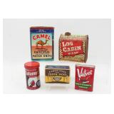 Vintage General Store Advertising Tin & Box Lot