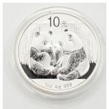 1 OZ .999 Fine Silver 2009 Bejing Panda Coin