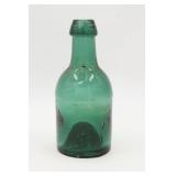 Antique c.Early 1800''s Aqua Soda/Beer Bottle