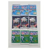 Mix of Sealed NFL FOOTBALL Card Packs Lot