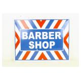 Vintage Porcelain Barber Shop Sign