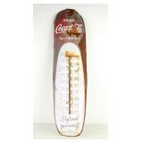 Antique Coca Cola 'Cigar' Thermometer