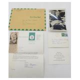 Helen Keller Letters & Original Photograph