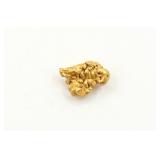Natural Gold Nugget Specimen Nome, AK 1.0 Grams