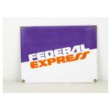 Vintage FedEx Porcelain Sign