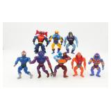 Lot (8) Vintage He-Man MOTU Action Figures
