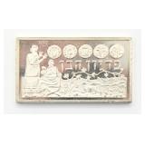 2.25 OZ Sterling Silver PESACH Ingot