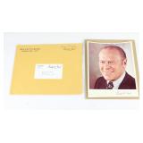 Signed VP Gerald R. Ford Portrait