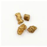 Natural Gold Nugget Specimen Nome, AK 1.9 Grams