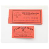 (2) Complete German Deutsches Stamp Books