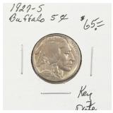 1927-S Buffalo Nickel KEY Date Coin