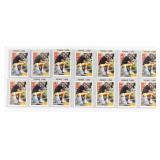 (14) 1991 Brett Favre Upper Deck Rookie Cards