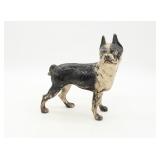 Antique Cast Iron Boston Terrier Door Stop