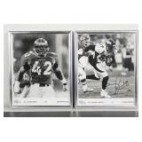 Detron Smith & Dwayne Carswell Broncos Autographs