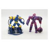 Vintag Marvel X-Men Sentinel & Wolverine Figures