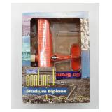 Vintage ERTL Denver Broncos Stadium Biplane