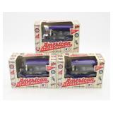 (X3) ERTL Colorado Rockies Metal Die-Cast Banks