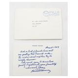 Hand Written President Herbert Hoover Letter