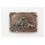 1940's Western Calf Roping Belt Buckle