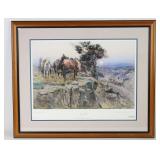 C.M. Russell 'Innocent Allies' Framed Art Print
