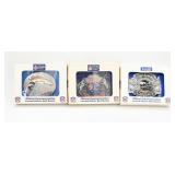 (3) Vintage Siskiyou Denver Broncos Belt Buckles