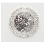 1 OZ .999 Fine Silver JM Bullion Buffalo Round