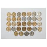(32) B Anthony Sacagawea & Presidential Dollars