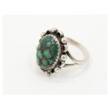 Navajo Sterling SIlver Turquoise Ring
