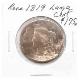 1819 Large Cent Coin RARE