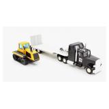 JOAL 1/50 Scale Caterpillar & Tractor Trailer