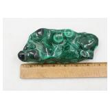 Large Polished Malachite Mineral Specimen
