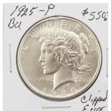 1925-P BU Silver Peace Dollar Coin