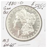 1880-O BU Morgan Silver Dollar Coin