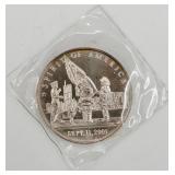 1 OZ .999 Fine Silver Sept. 11th 2001 Spirit Round