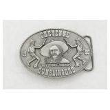 1995 'Wild Bill Cheyenne Gunslingers PROOF Buckle