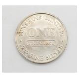 1 OZ .999 Fine Silver Eagle Round
