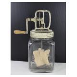 Vintage Dazey #30 Glass Butter Churn
